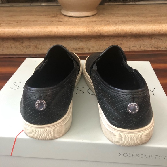 Steve Madden Perforated Slip On Sneaker - Picture 3 of 8
